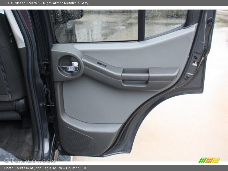 Night Armor Metallic / Gray 2010 Nissan Xterra S