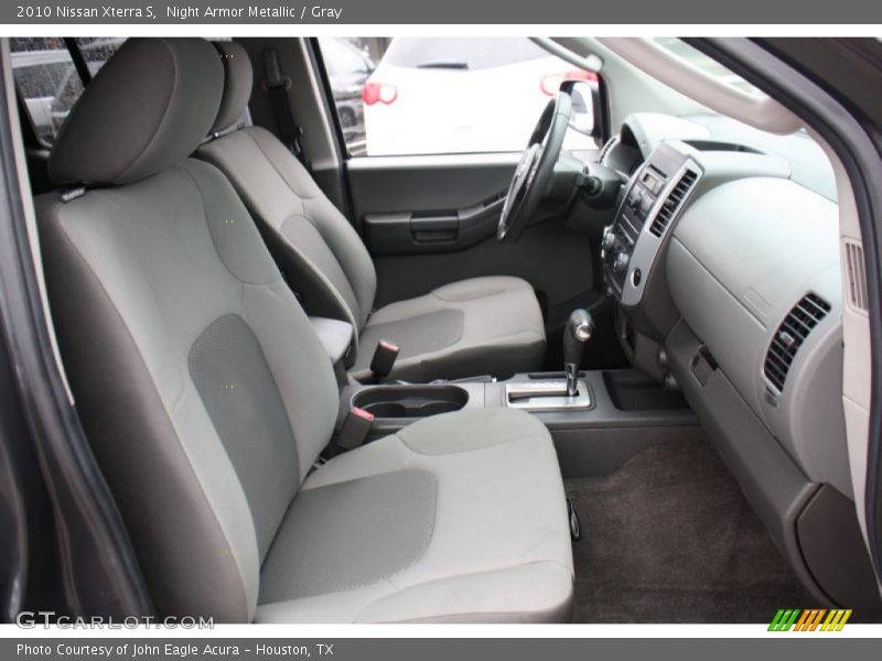 Night Armor Metallic / Gray 2010 Nissan Xterra S