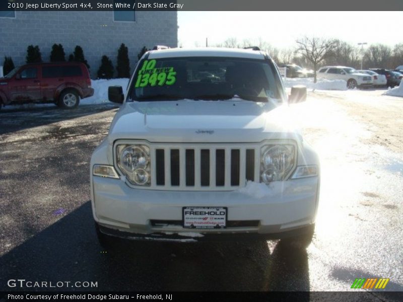 Stone White / Dark Slate Gray 2010 Jeep Liberty Sport 4x4