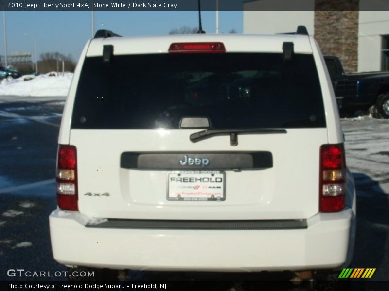 Stone White / Dark Slate Gray 2010 Jeep Liberty Sport 4x4