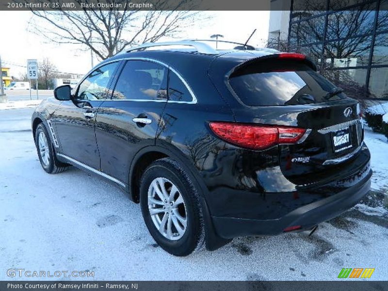 Black Obsidian / Graphite 2010 Infiniti FX 35 AWD