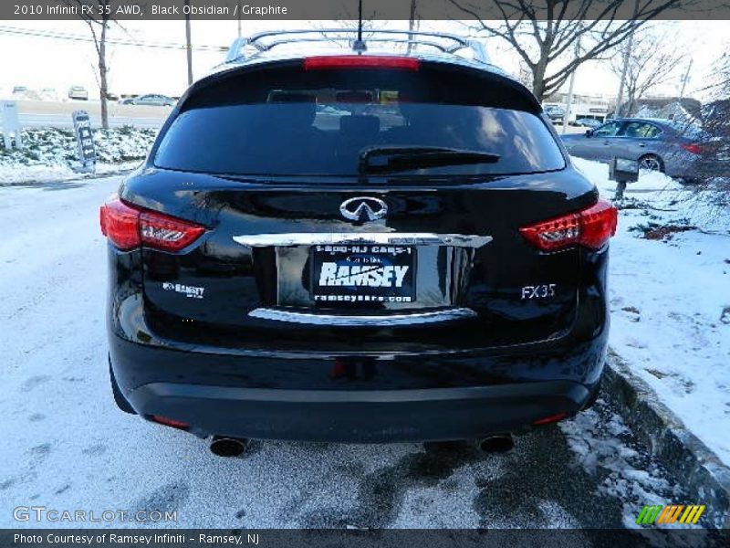 Black Obsidian / Graphite 2010 Infiniti FX 35 AWD