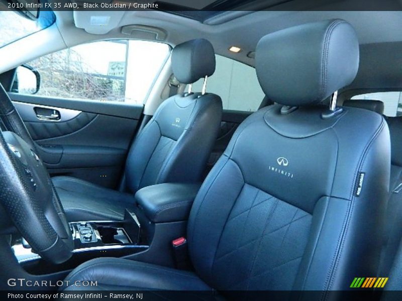 Black Obsidian / Graphite 2010 Infiniti FX 35 AWD