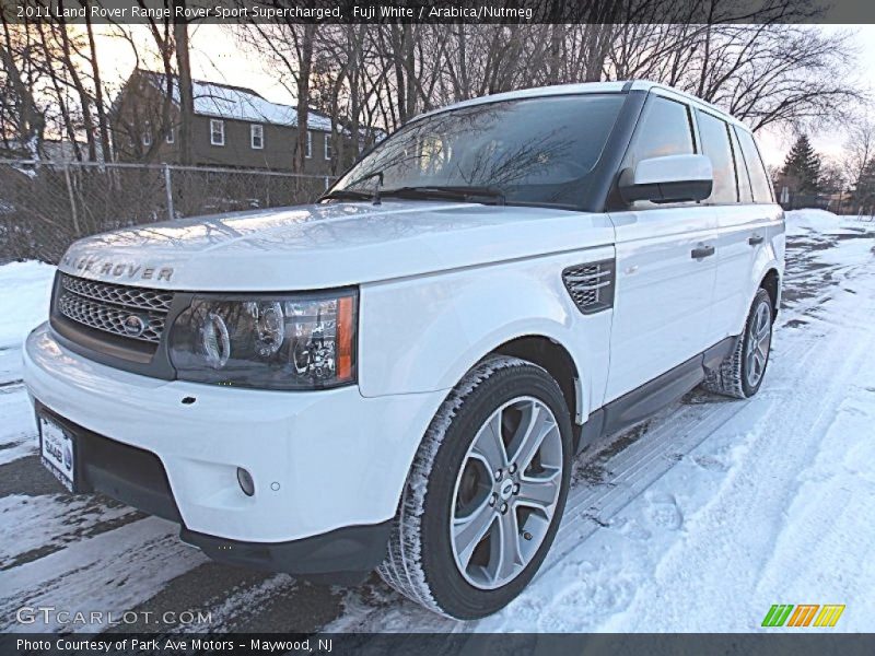 Fuji White / Arabica/Nutmeg 2011 Land Rover Range Rover Sport Supercharged