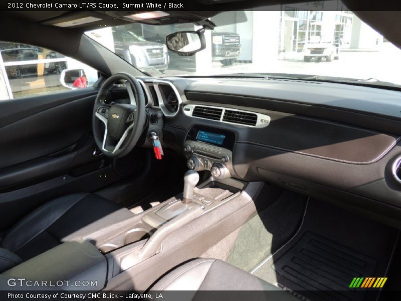 Summit White / Black 2012 Chevrolet Camaro LT/RS Coupe