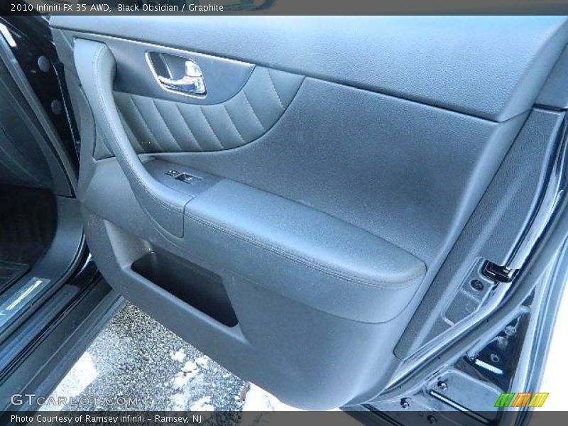 Black Obsidian / Graphite 2010 Infiniti FX 35 AWD