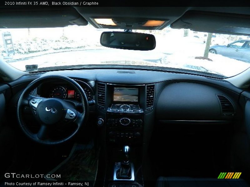 Black Obsidian / Graphite 2010 Infiniti FX 35 AWD