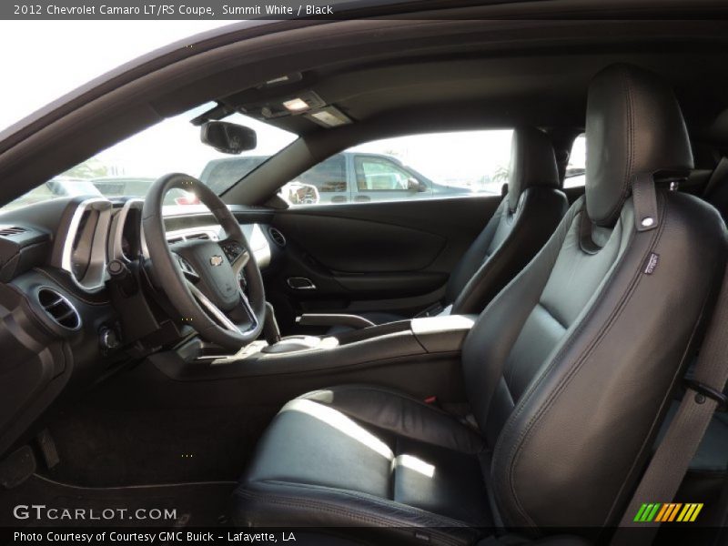 Summit White / Black 2012 Chevrolet Camaro LT/RS Coupe
