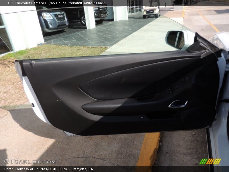 Summit White / Black 2012 Chevrolet Camaro LT/RS Coupe