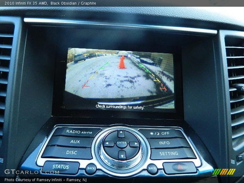 Black Obsidian / Graphite 2010 Infiniti FX 35 AWD
