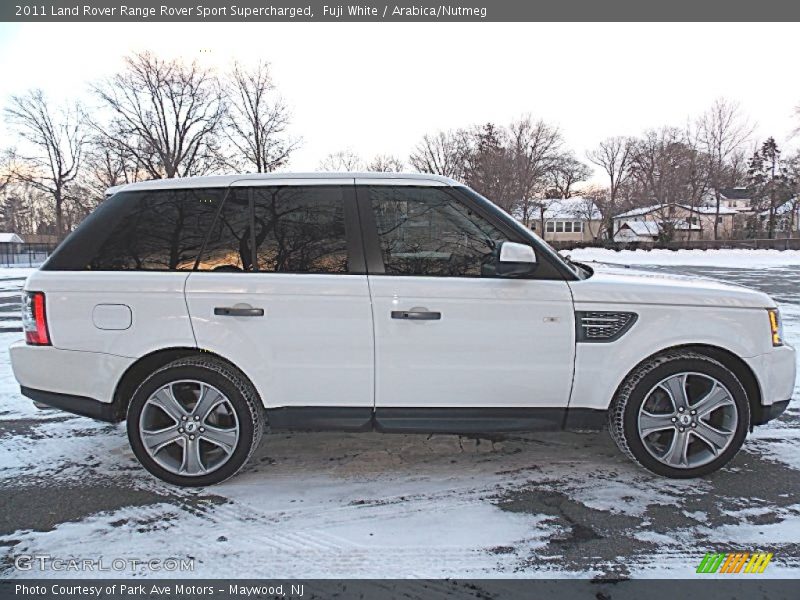 Fuji White / Arabica/Nutmeg 2011 Land Rover Range Rover Sport Supercharged