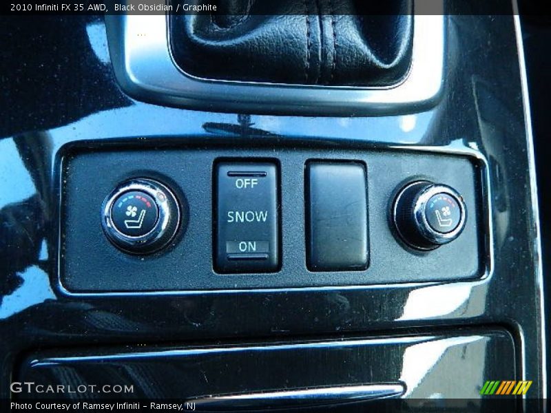 Black Obsidian / Graphite 2010 Infiniti FX 35 AWD