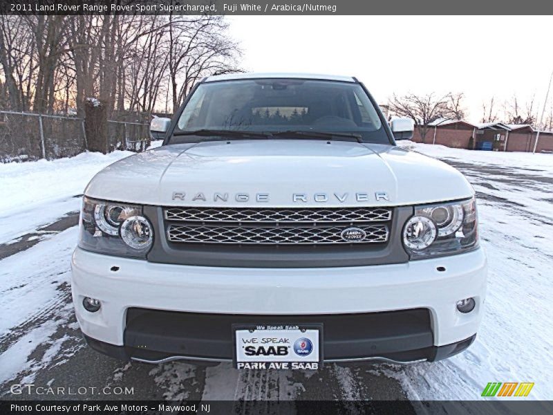 Fuji White / Arabica/Nutmeg 2011 Land Rover Range Rover Sport Supercharged