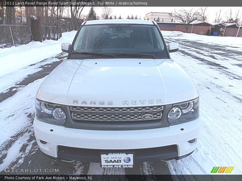 Fuji White / Arabica/Nutmeg 2011 Land Rover Range Rover Sport Supercharged
