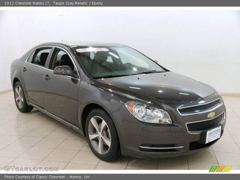 Taupe Gray Metallic / Ebony 2011 Chevrolet Malibu LT