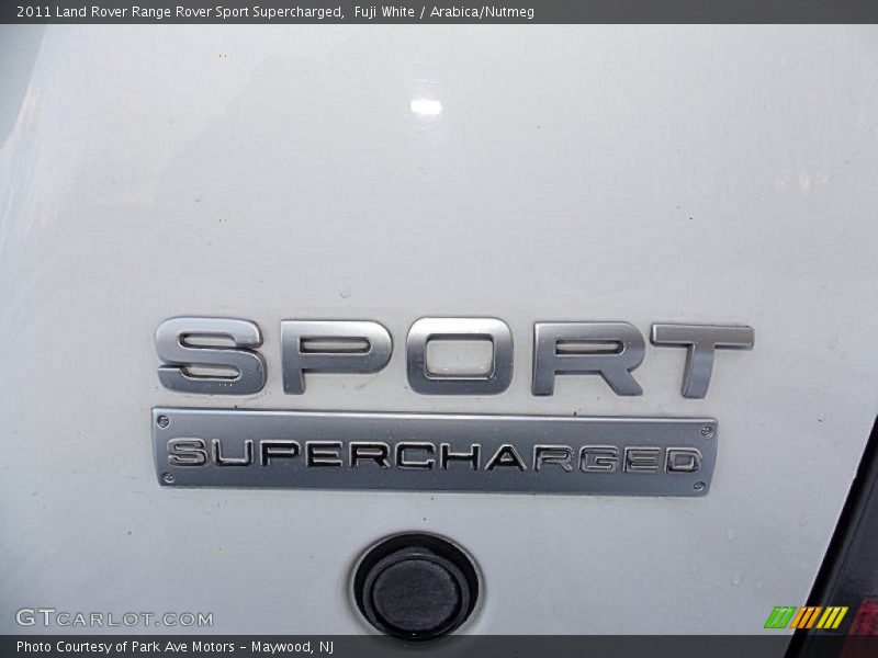Fuji White / Arabica/Nutmeg 2011 Land Rover Range Rover Sport Supercharged