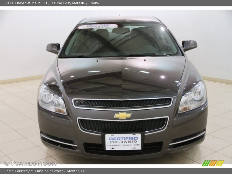 Taupe Gray Metallic / Ebony 2011 Chevrolet Malibu LT