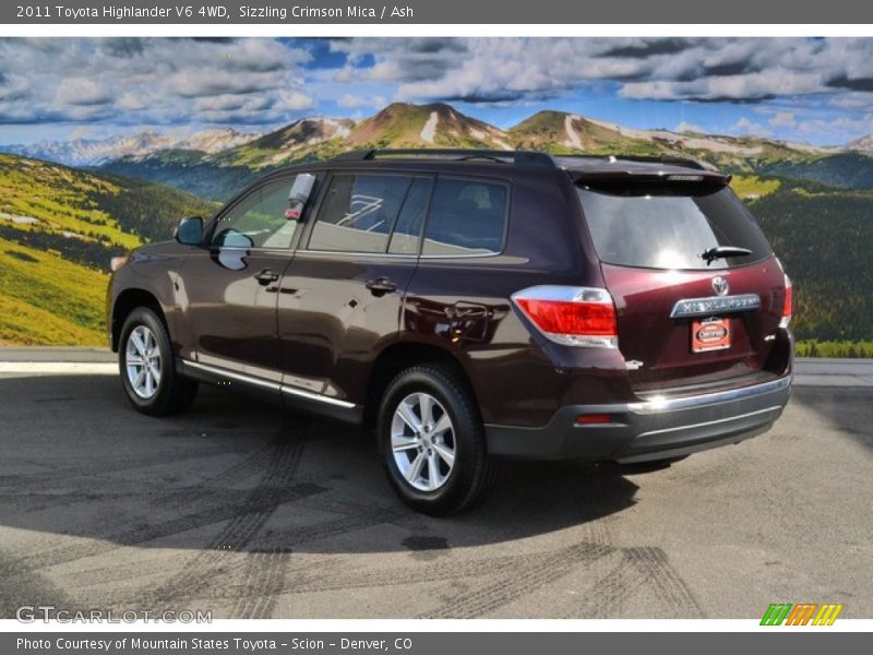Sizzling Crimson Mica / Ash 2011 Toyota Highlander V6 4WD