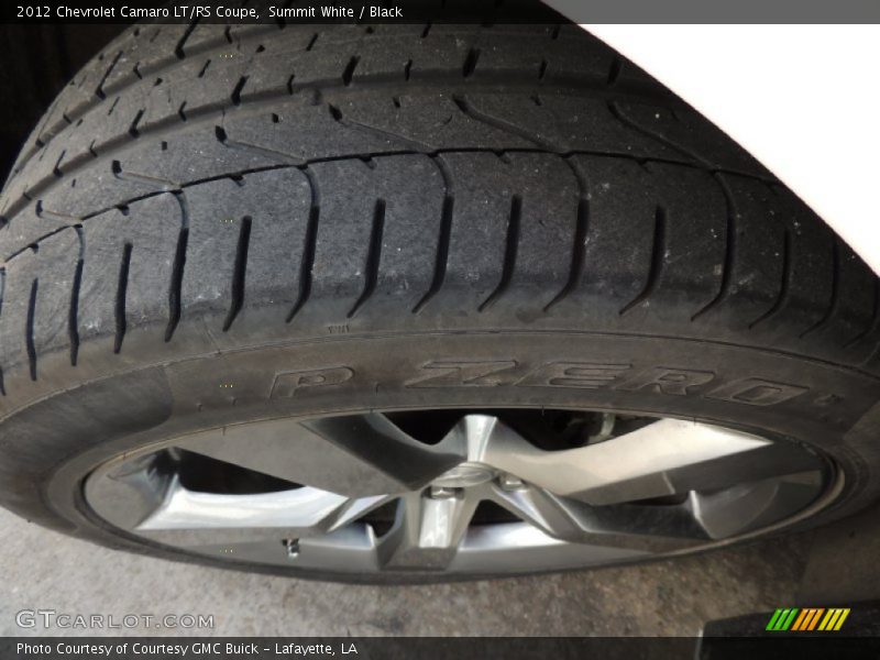 Summit White / Black 2012 Chevrolet Camaro LT/RS Coupe