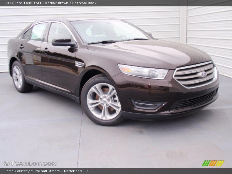 Kodiak Brown / Charcoal Black 2014 Ford Taurus SEL