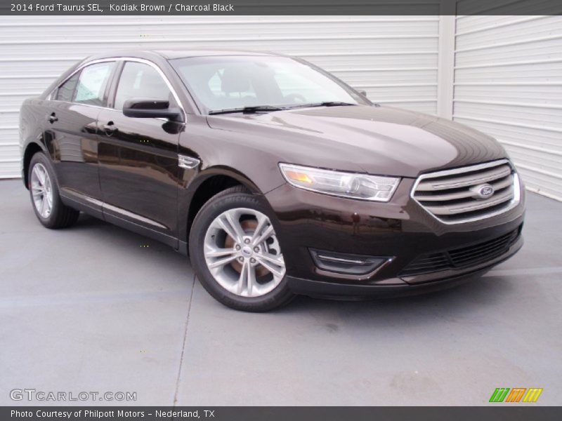 Kodiak Brown / Charcoal Black 2014 Ford Taurus SEL