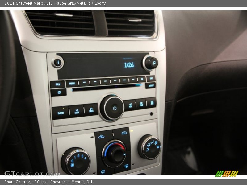 Taupe Gray Metallic / Ebony 2011 Chevrolet Malibu LT