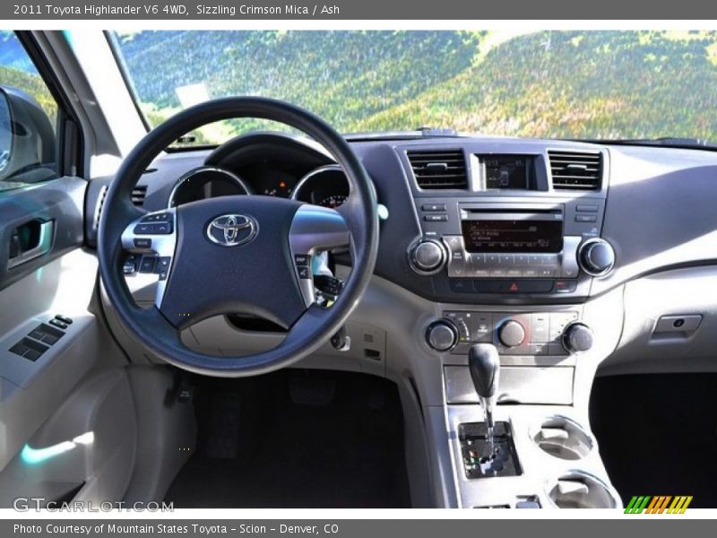 Sizzling Crimson Mica / Ash 2011 Toyota Highlander V6 4WD