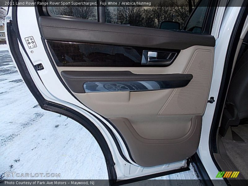 Fuji White / Arabica/Nutmeg 2011 Land Rover Range Rover Sport Supercharged