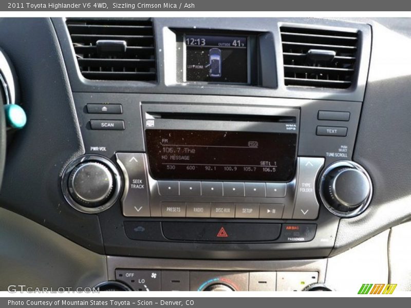 Sizzling Crimson Mica / Ash 2011 Toyota Highlander V6 4WD