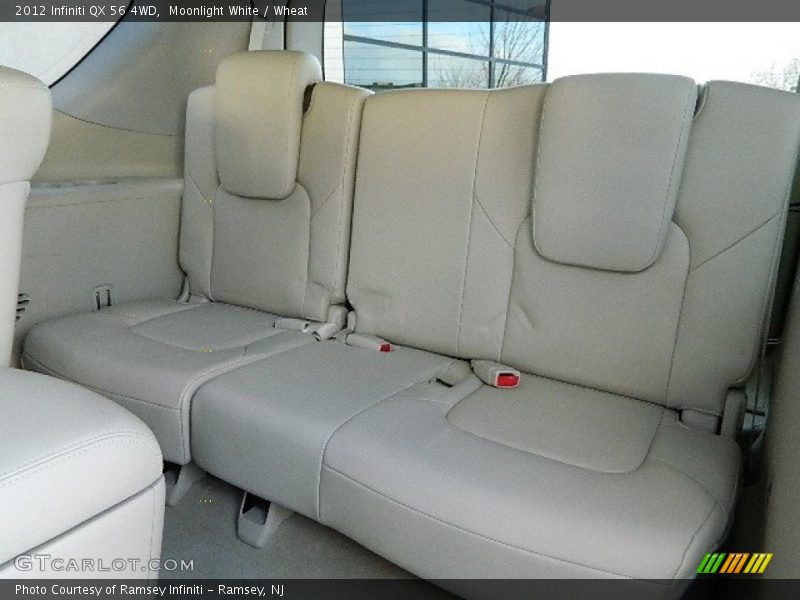 Moonlight White / Wheat 2012 Infiniti QX 56 4WD