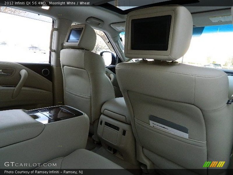 Moonlight White / Wheat 2012 Infiniti QX 56 4WD