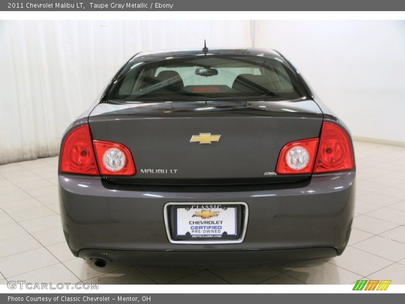 Taupe Gray Metallic / Ebony 2011 Chevrolet Malibu LT
