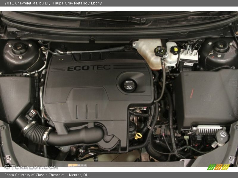 Taupe Gray Metallic / Ebony 2011 Chevrolet Malibu LT