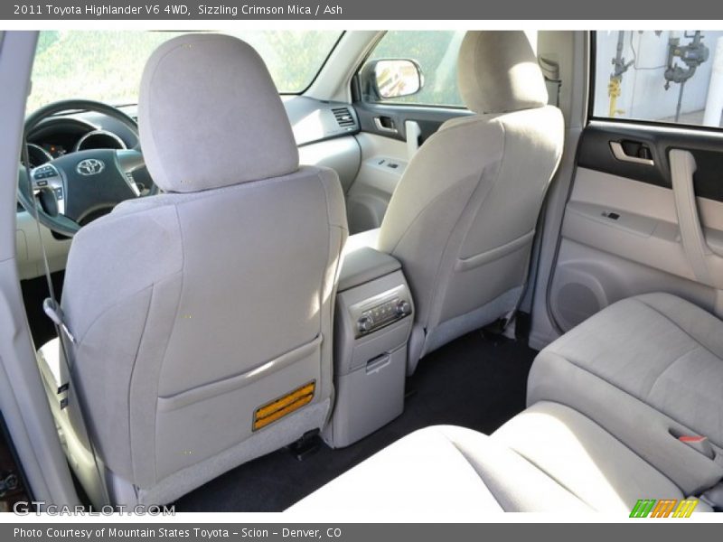 Sizzling Crimson Mica / Ash 2011 Toyota Highlander V6 4WD