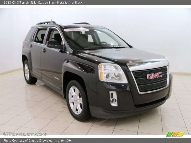 Carbon Black Metallic / Jet Black 2013 GMC Terrain SLE
