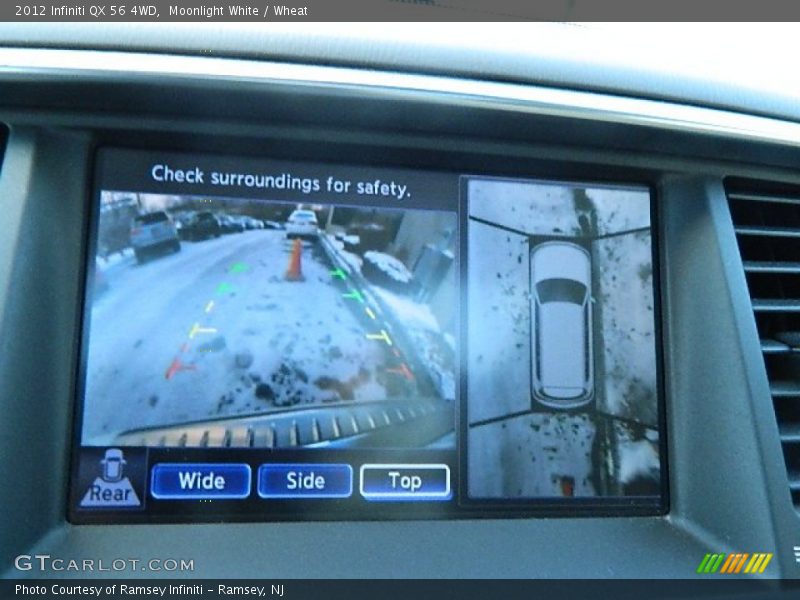Moonlight White / Wheat 2012 Infiniti QX 56 4WD
