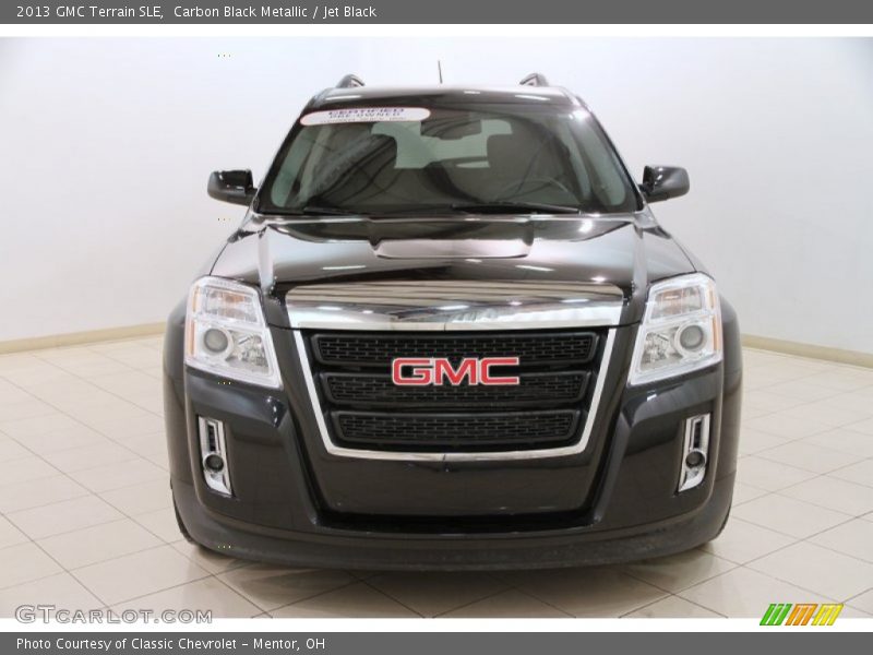 Carbon Black Metallic / Jet Black 2013 GMC Terrain SLE