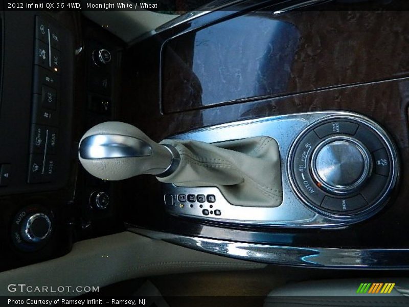 Moonlight White / Wheat 2012 Infiniti QX 56 4WD