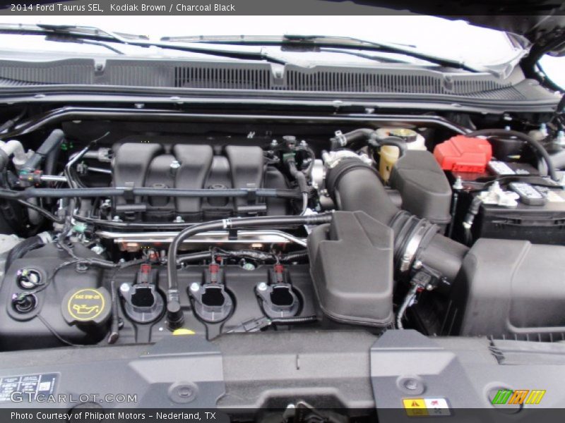 Kodiak Brown / Charcoal Black 2014 Ford Taurus SEL