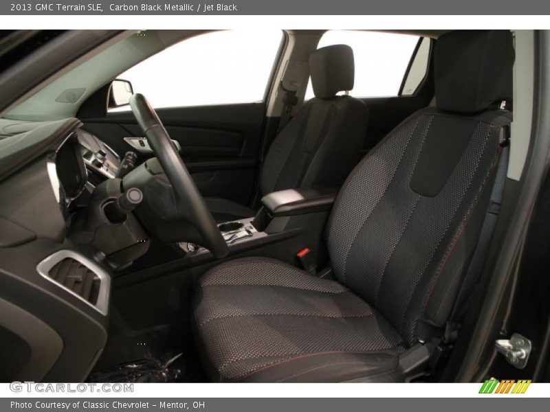 Front Seat of 2013 Terrain SLE