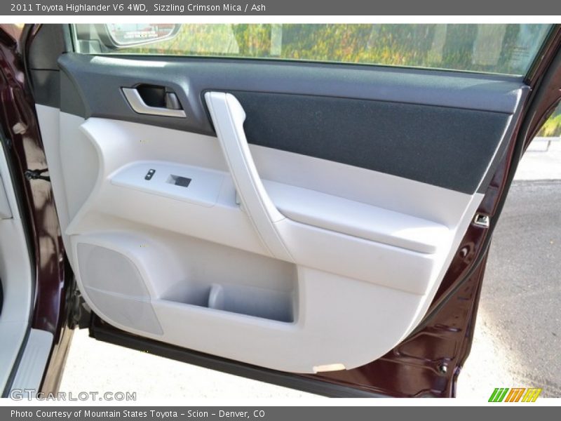 Sizzling Crimson Mica / Ash 2011 Toyota Highlander V6 4WD