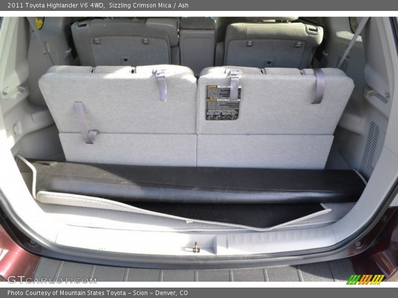 Sizzling Crimson Mica / Ash 2011 Toyota Highlander V6 4WD