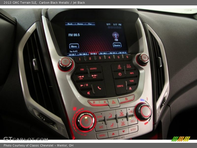 Controls of 2013 Terrain SLE