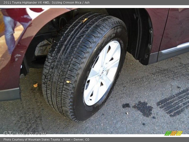 Sizzling Crimson Mica / Ash 2011 Toyota Highlander V6 4WD