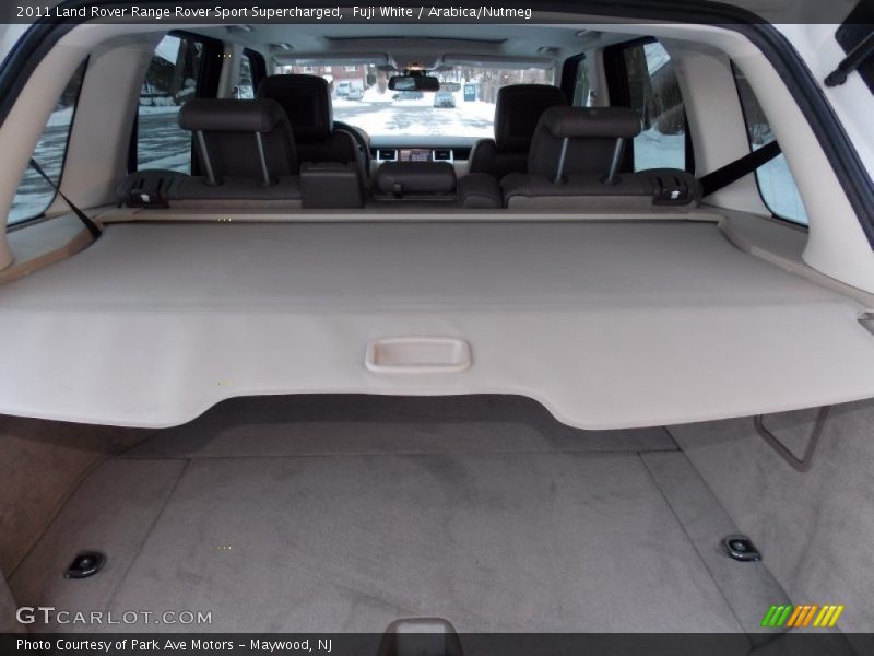 Fuji White / Arabica/Nutmeg 2011 Land Rover Range Rover Sport Supercharged