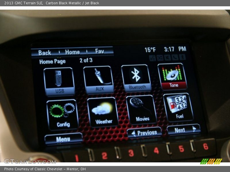Carbon Black Metallic / Jet Black 2013 GMC Terrain SLE