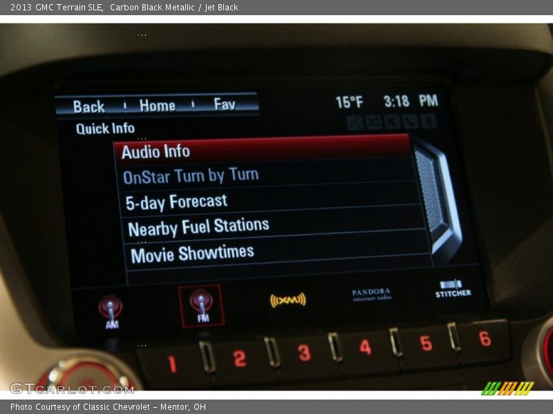 Carbon Black Metallic / Jet Black 2013 GMC Terrain SLE