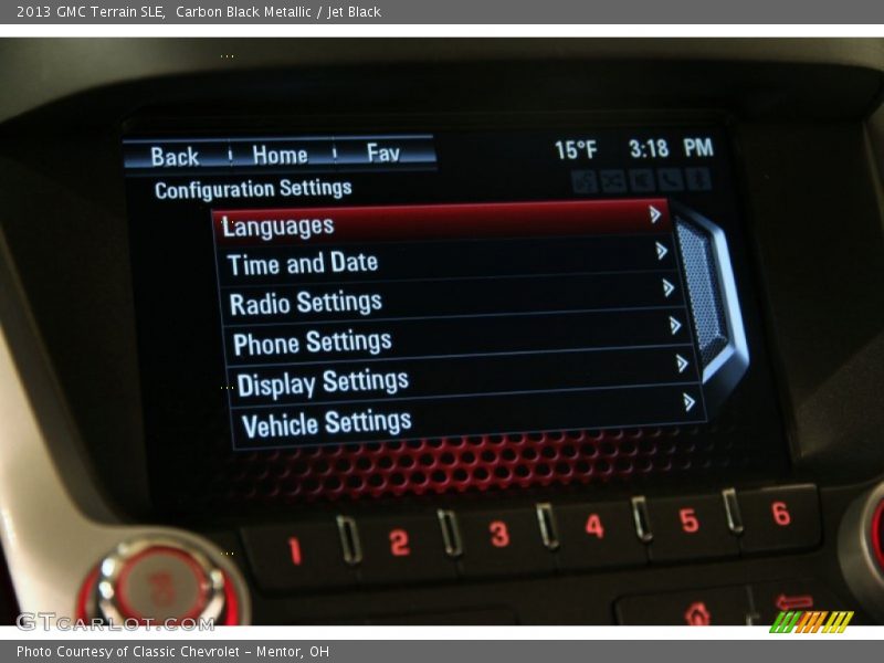 Carbon Black Metallic / Jet Black 2013 GMC Terrain SLE