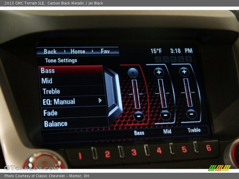 Carbon Black Metallic / Jet Black 2013 GMC Terrain SLE