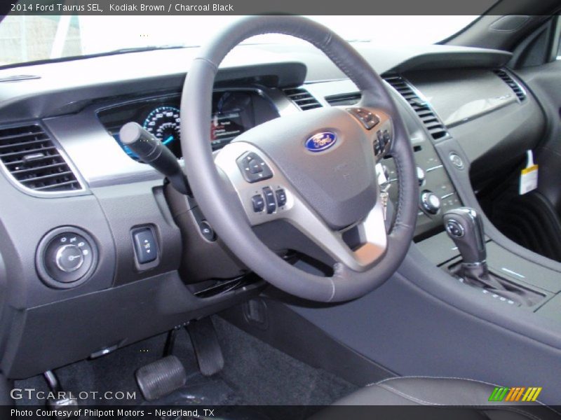 Kodiak Brown / Charcoal Black 2014 Ford Taurus SEL